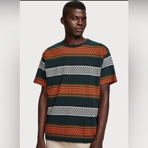 Scotch and Soda Medium tee, fits like a Large